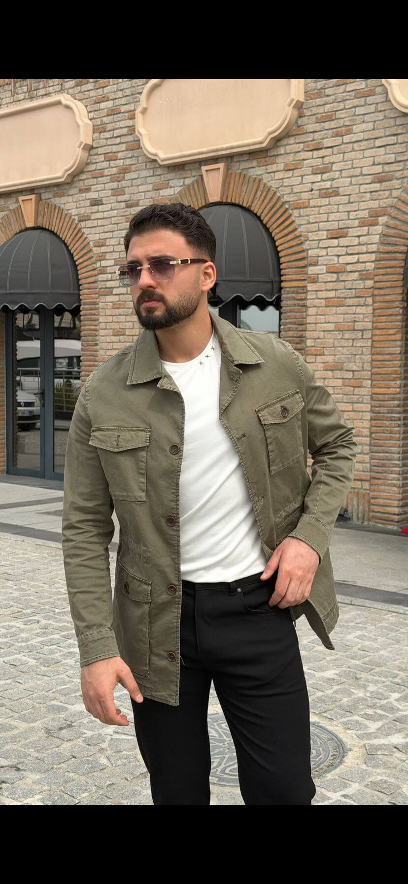 Reykjavik Field Jacket — Khaki Utility – HolloMen