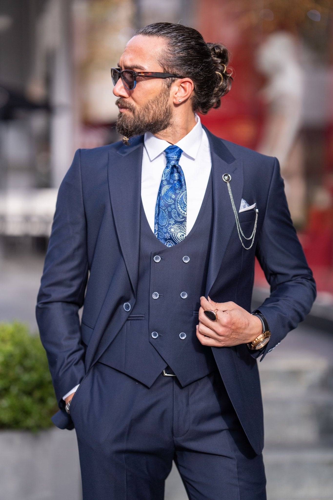 Banff Navy Blue Suit