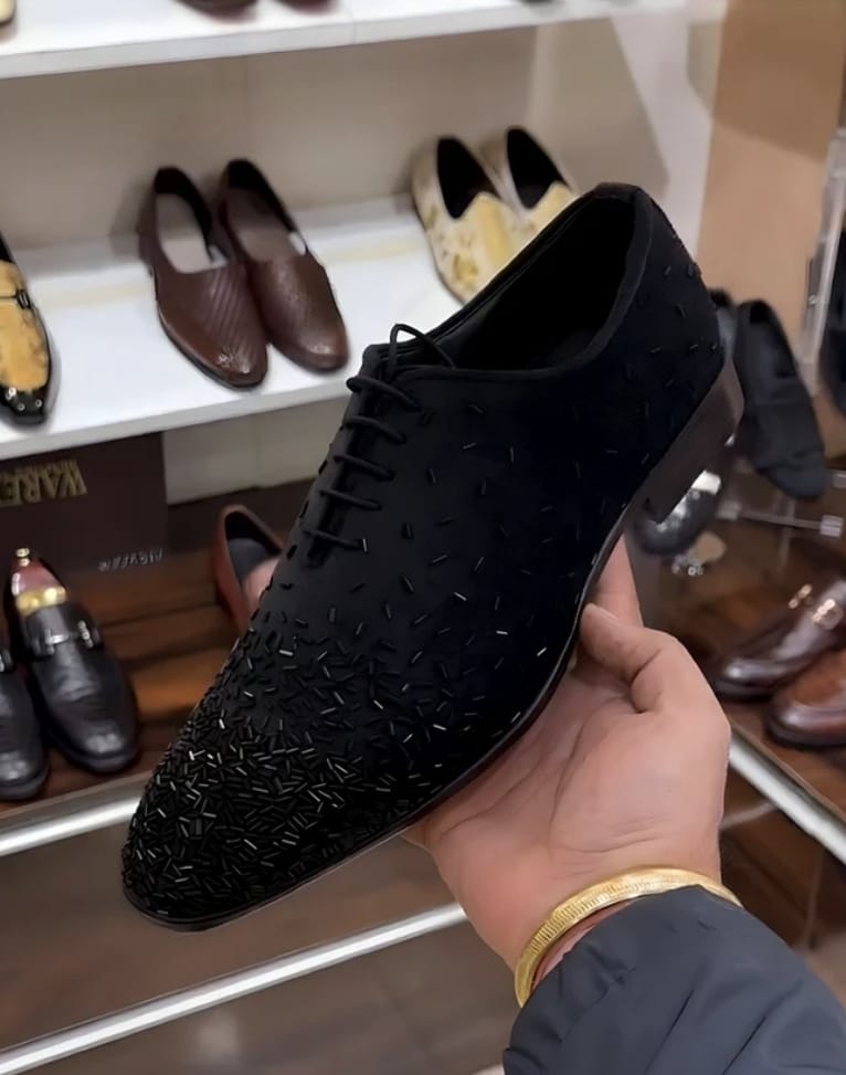 Charcoal Black Suede Lace Up Loafers - Timeless Sophistication. HolloMen Charcoal Black Suede Lace Up Loafers - Timeless Sophistication. HolloMen