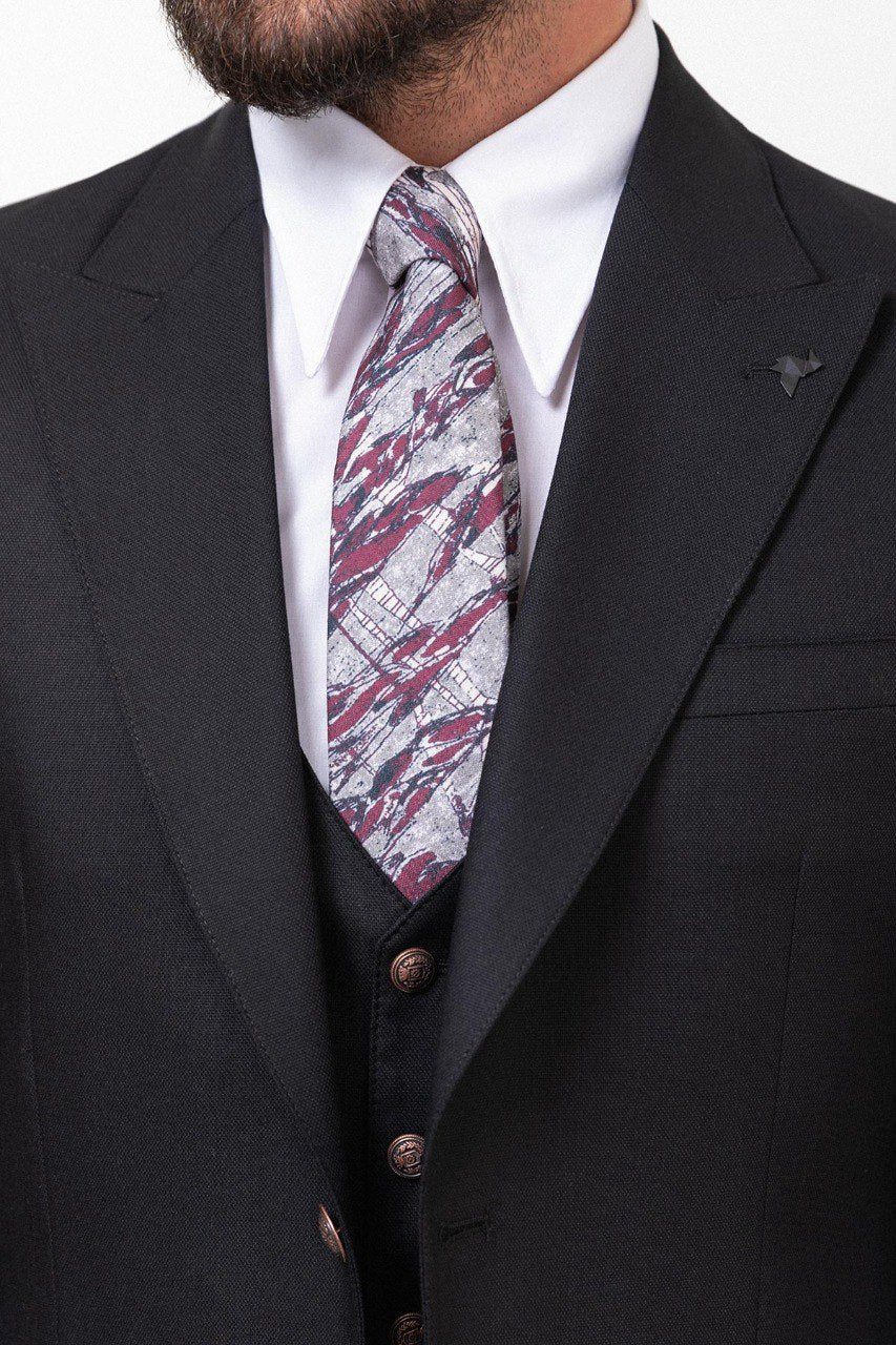 Black Suit for Men - HolloMen's Spring Summer Collection, Tailored Fit