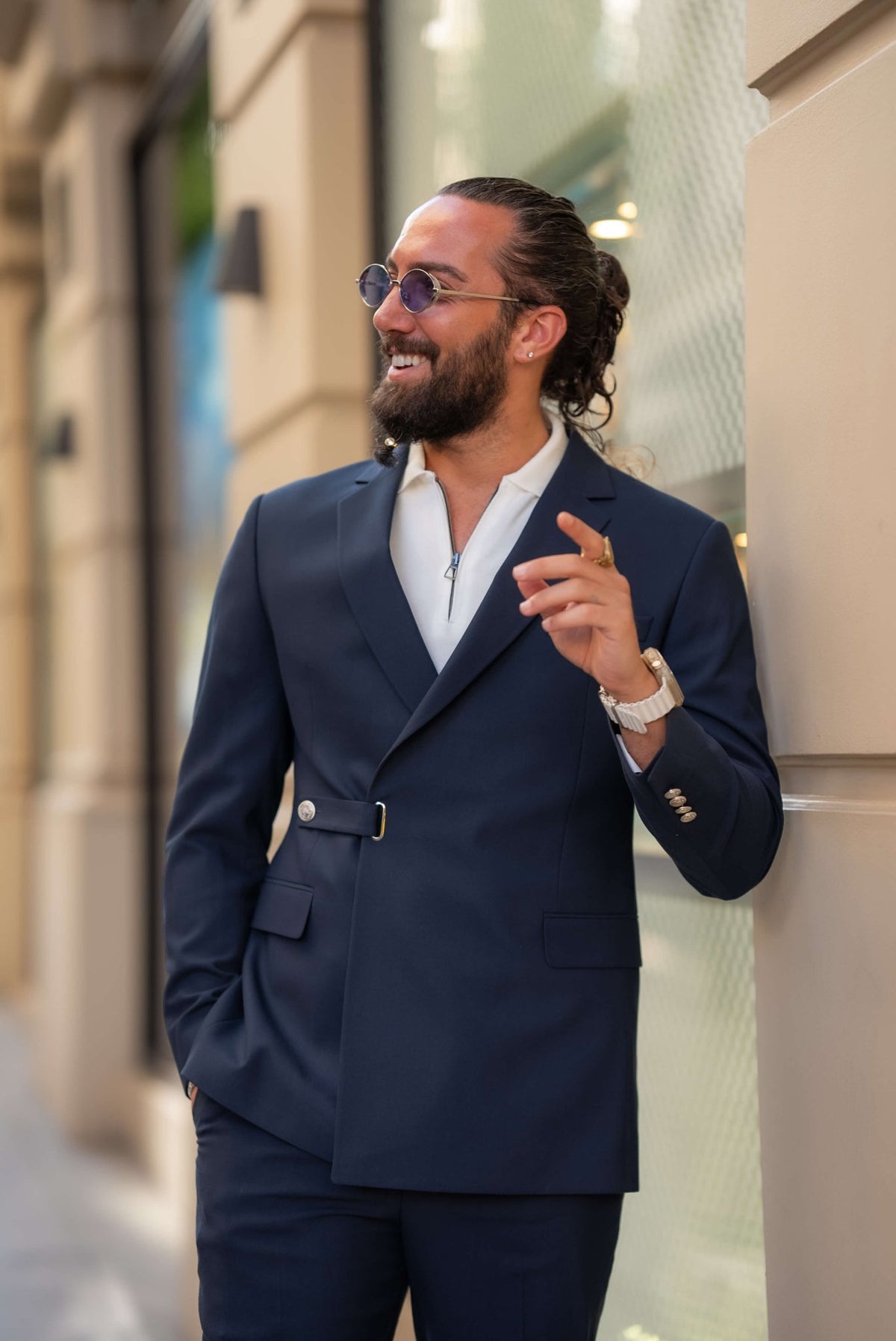 Traje Azul Marino