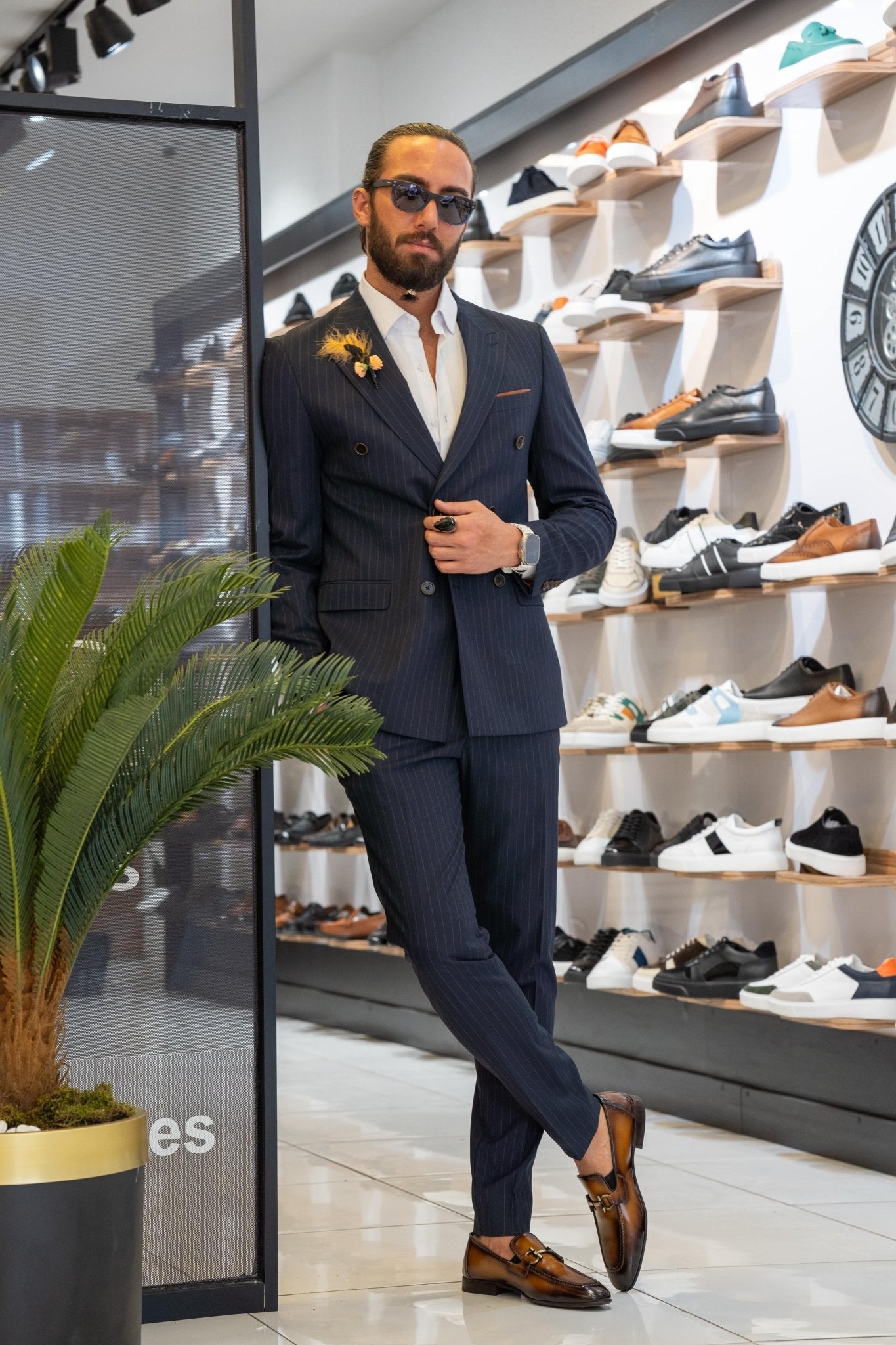 Breasted Tuxedo With Monk Strap Shoes Unleash Sophistication