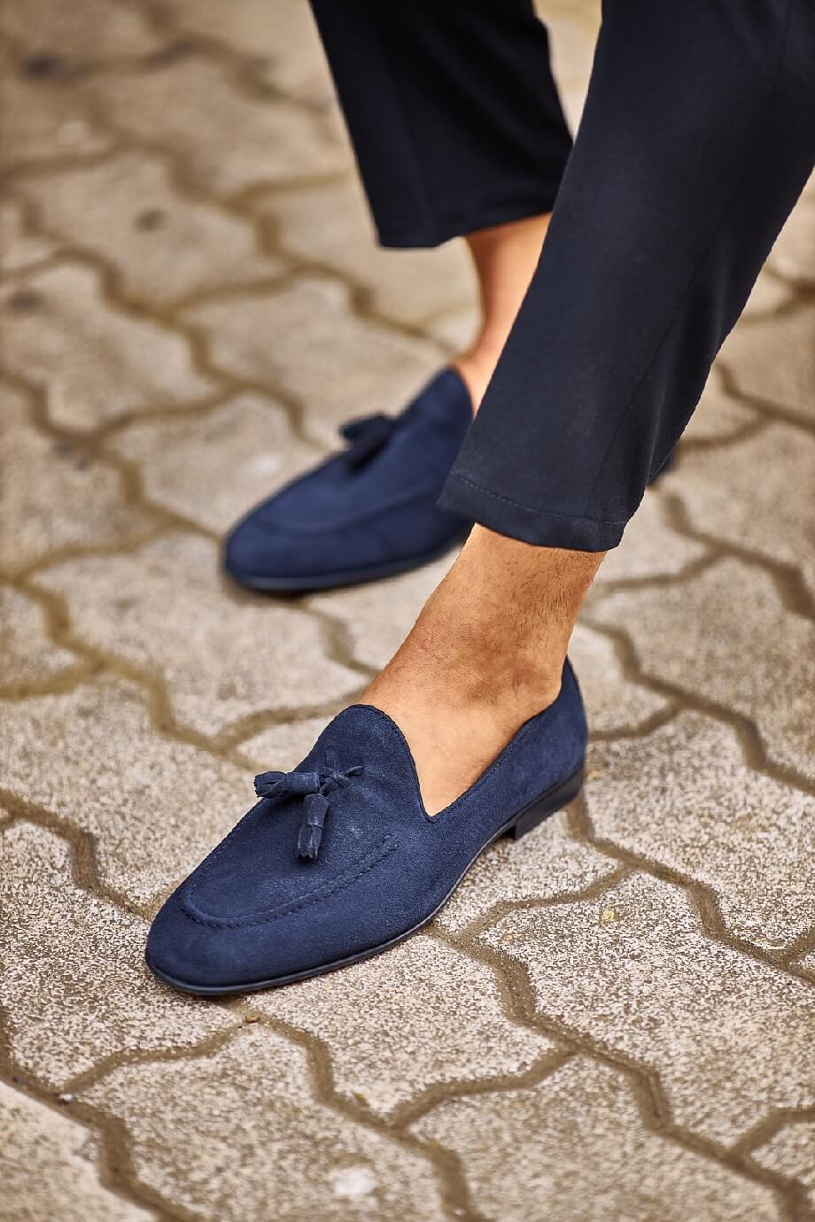 Tassel Loafers Blue Loafers Ladies Orca Bay Sicily Royal Blue