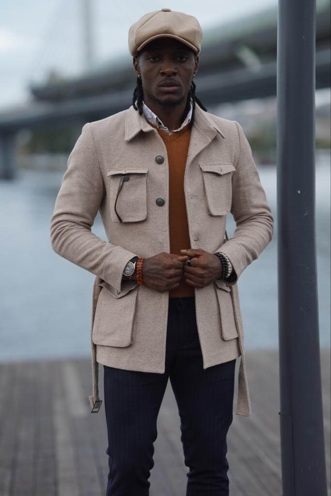 Giacca Parka da uomo personalizzata cappotto caldo con cappuccio invernale Parka Giacca Parka da uomo personalizzata cappotto caldo con cappuccio invernale Parka