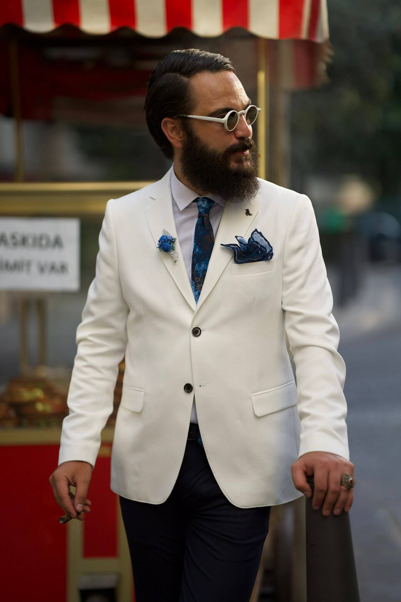 Casaco Branco Paris - Main Image