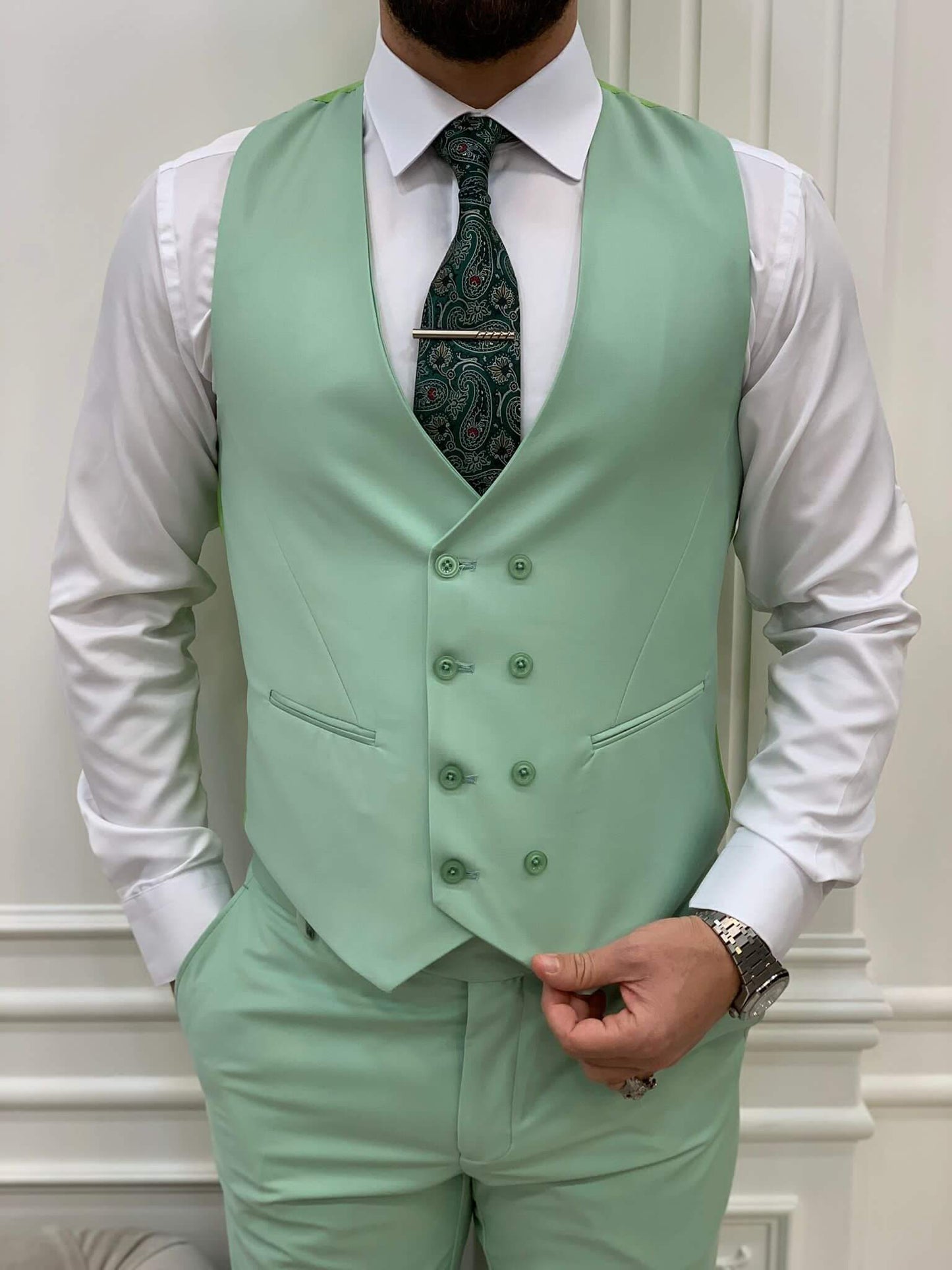 Water Green Suit