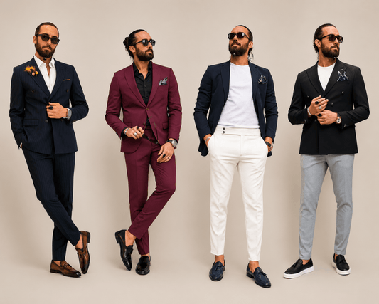Men's casual wedding suits 