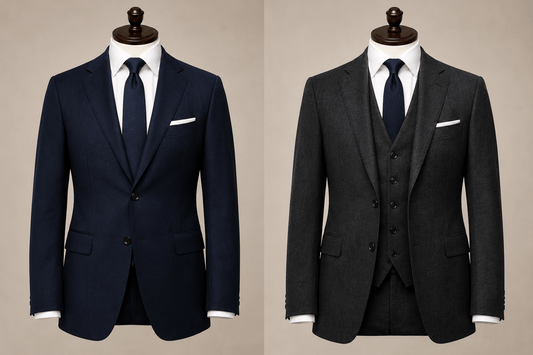 mens two and three piece suits 