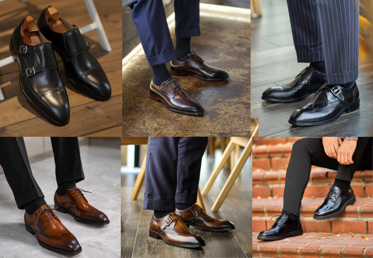 men's leather dress shoes 