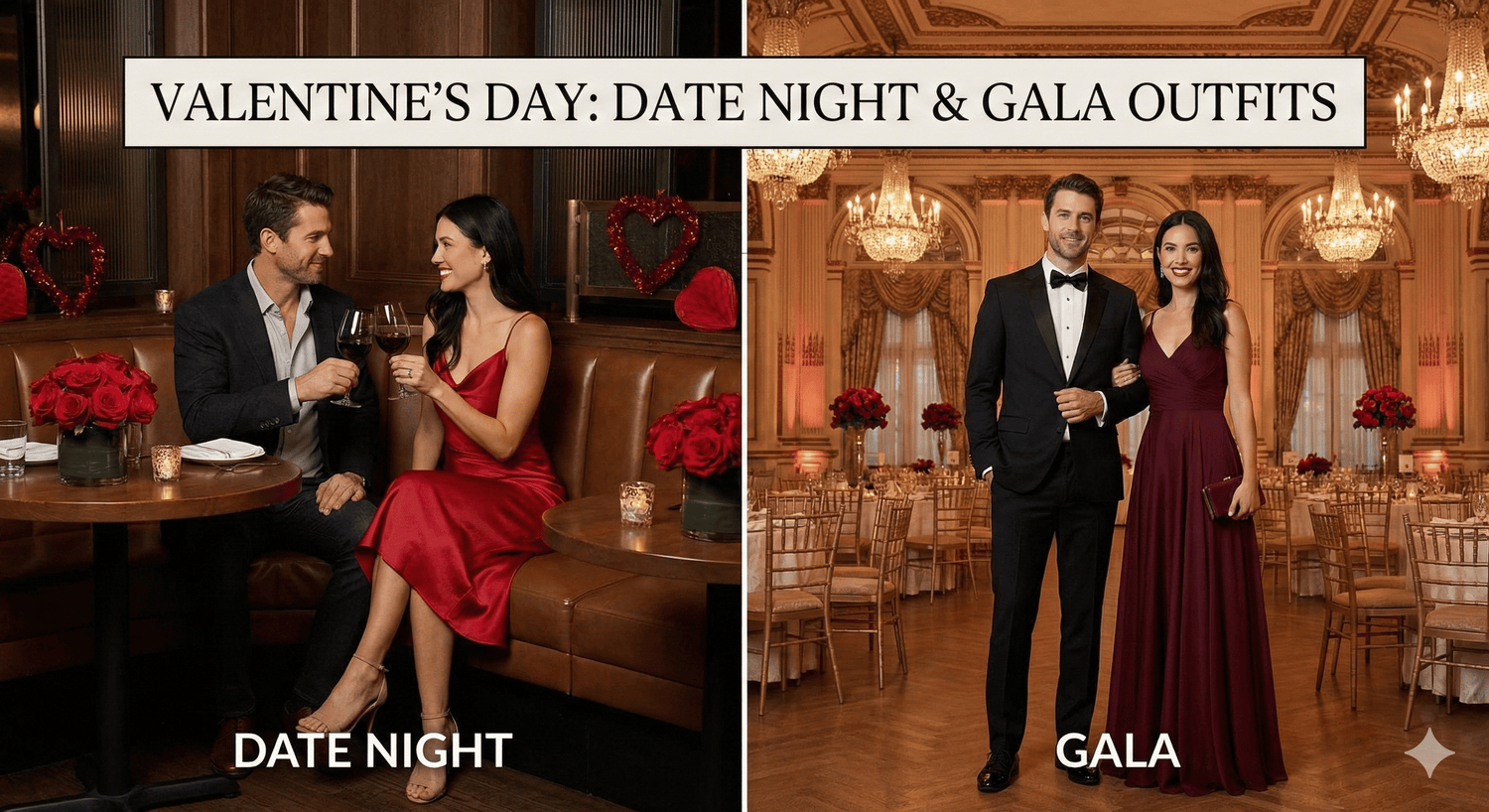 Valentine’s Day Date Night & Gala Outfits.
