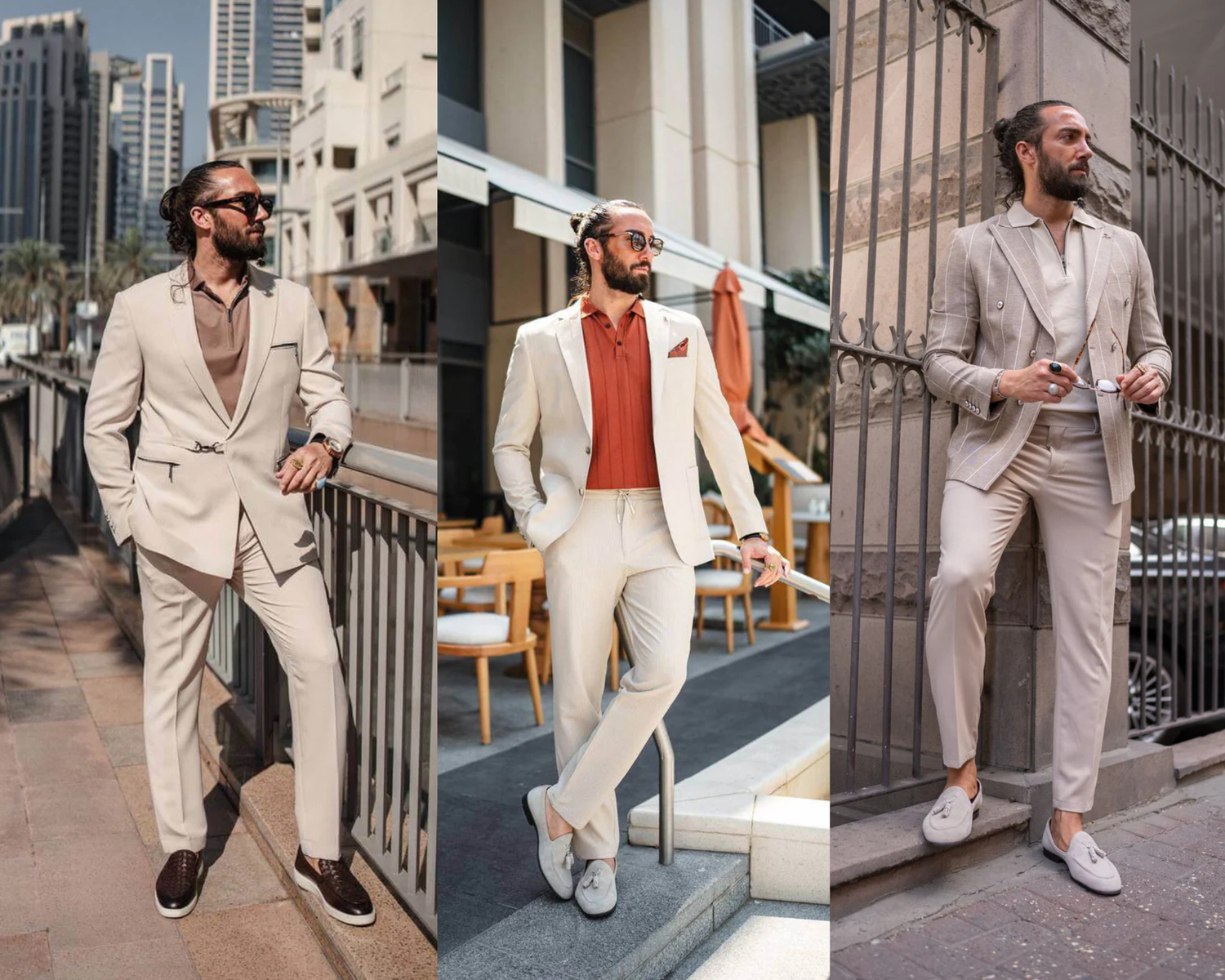 slim fit men's summer casual suits. 