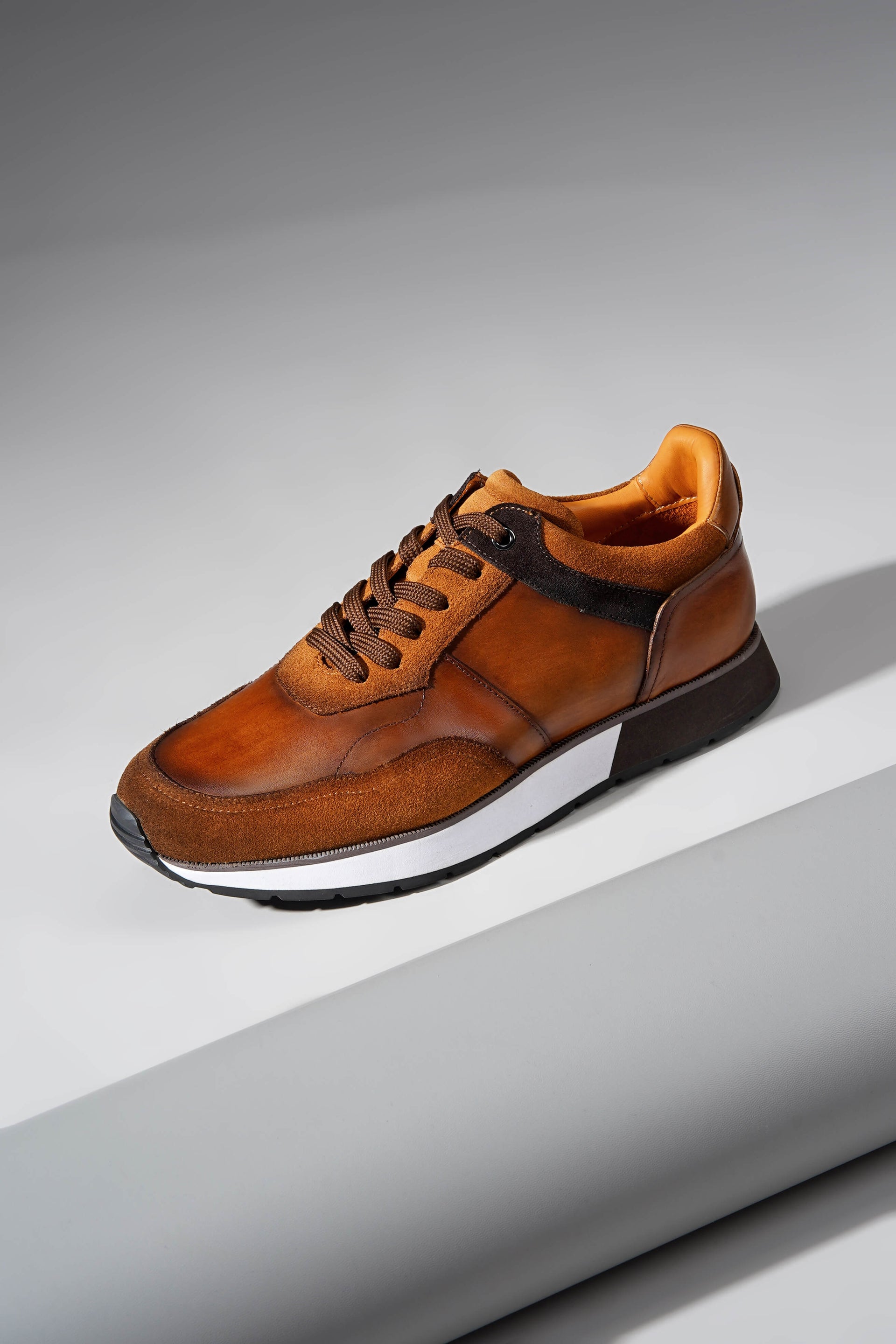 Napoli Casual Sneaker — Brown Leather