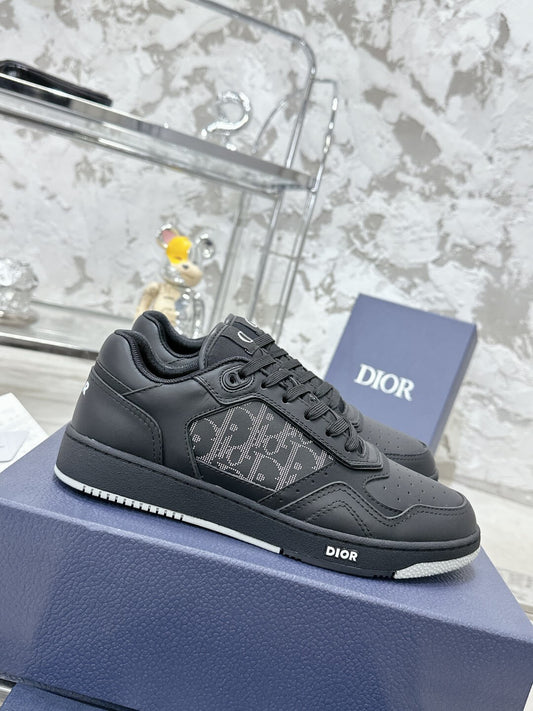 Christian Dior B27 Low-top White / Black Leather