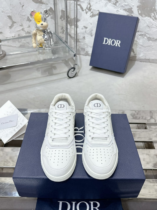 Christian Dior B27 Low-top White/ Gray Leather