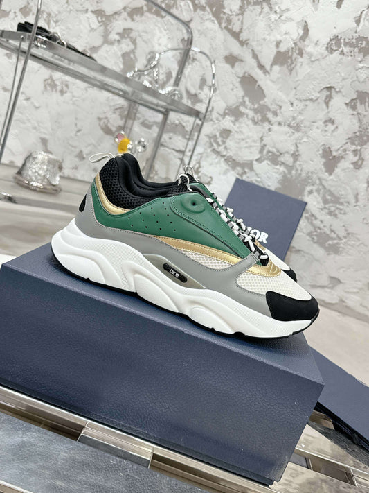 Baskets Dior B22 Emerald Gold Runner