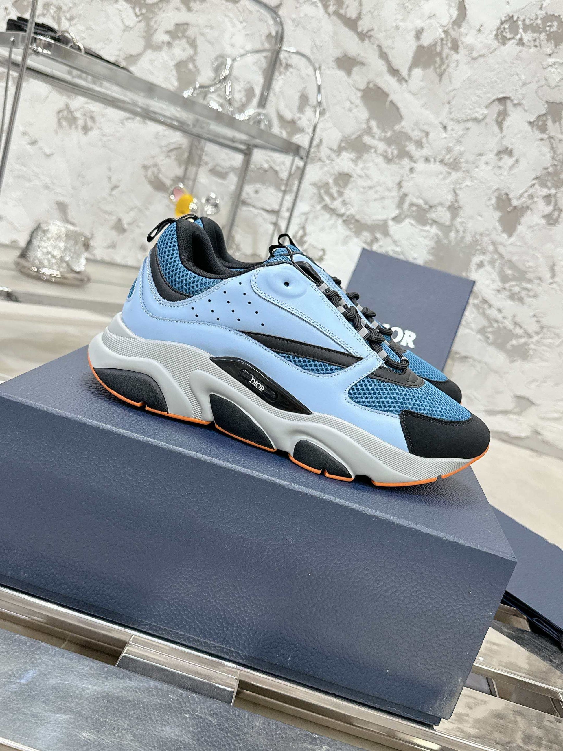 Dior B22 Skyburst Runner Sneakers – HolloMen - Main Image