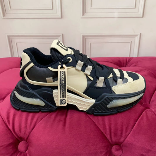 Baskets Dior B22 Velocity beiges et noires