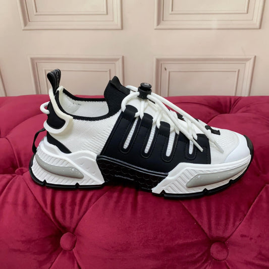 Baskets Dior B22 Velocity noires et blanches