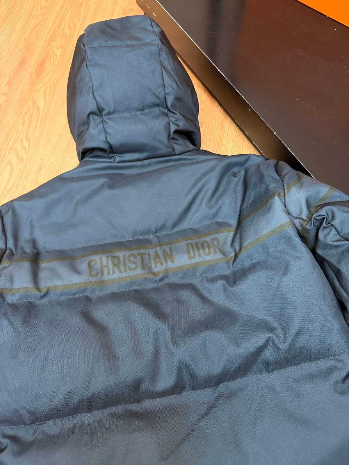 Christian Dior Reversible Oblique Puffer Jacket – Dark Navy Blue