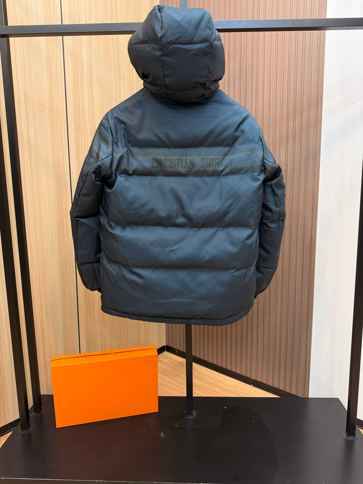 Christian Dior Reversible Oblique Puffer Jacket – Dark Navy Blue