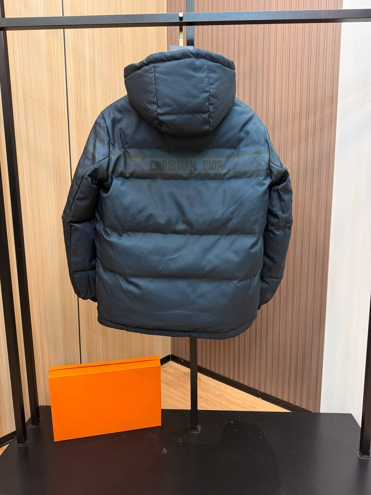 Christian Dior Reversible Oblique Puffer Jacket – Dark Navy Blue