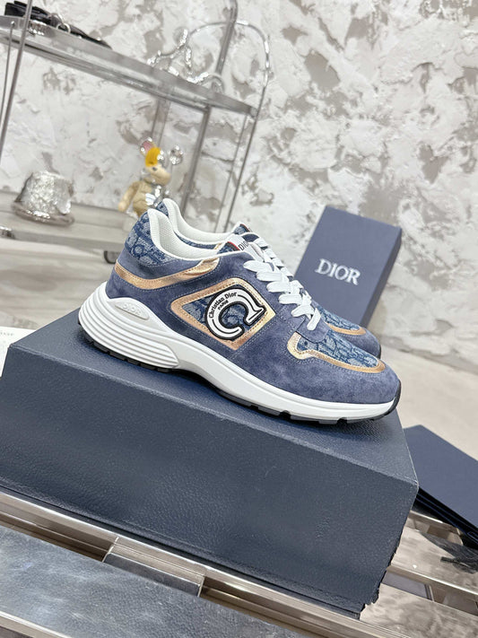 Dior Motion Oblique Retro Runner Blue/White