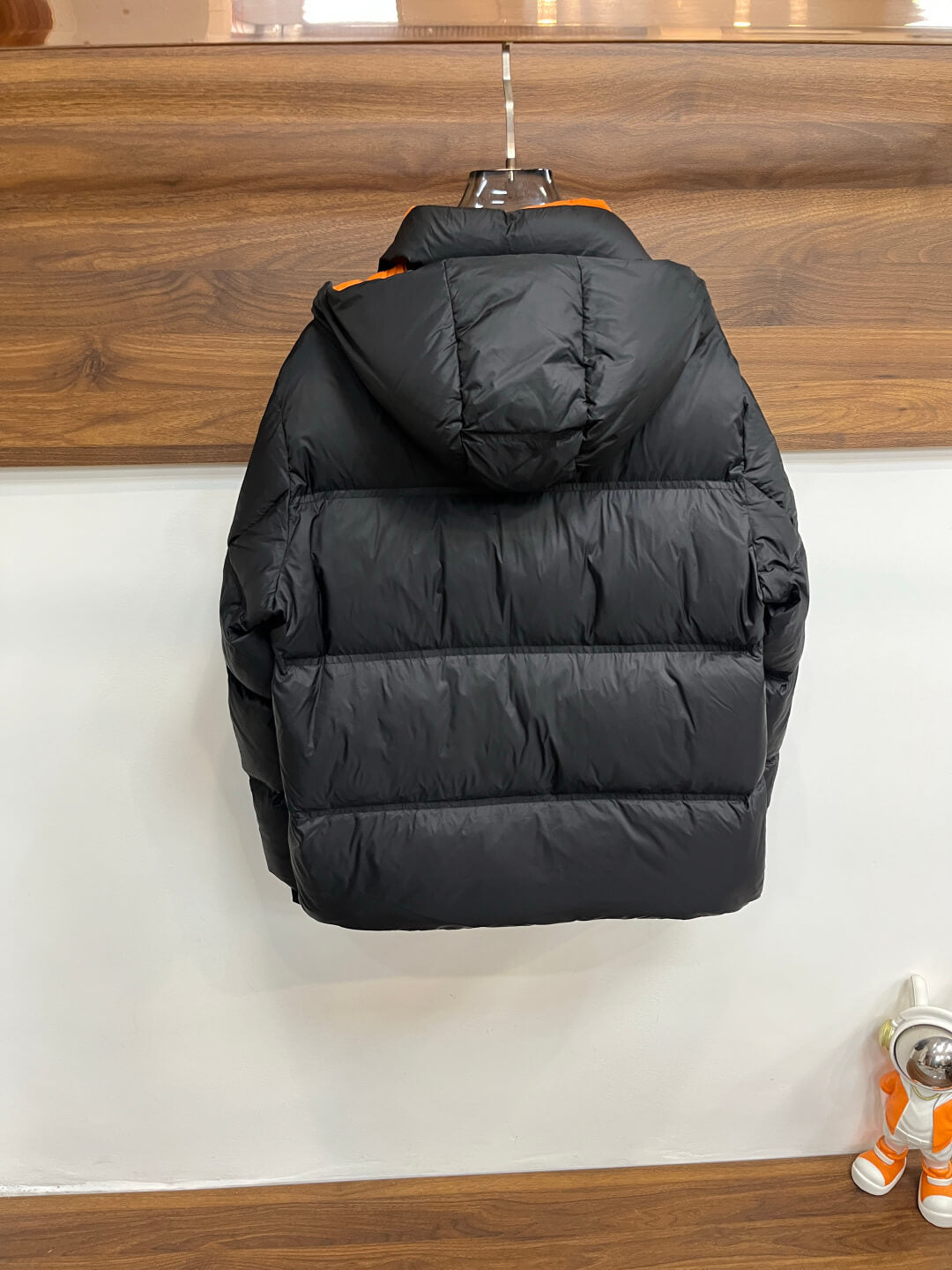 Ermenegildo Zegna Puffer Men's Down Jacket- Black