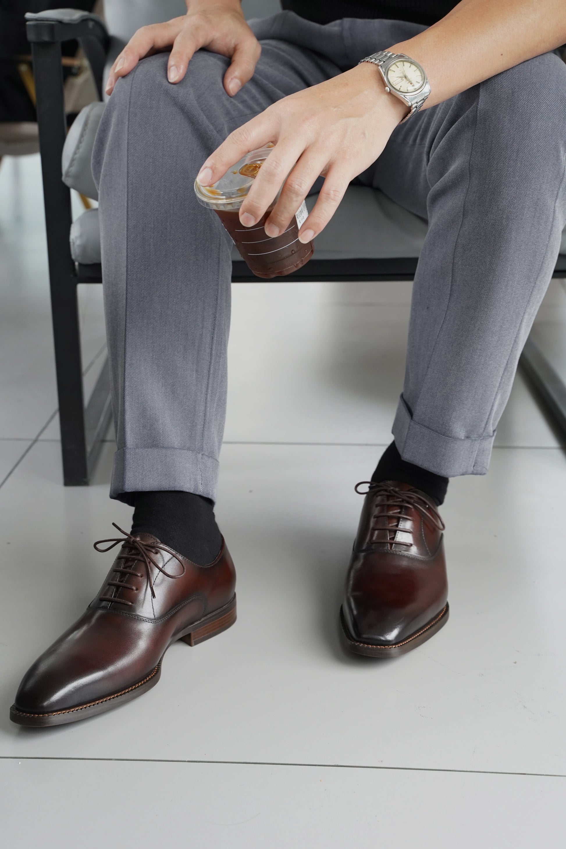 Dark Brown Shoes Shoes For Formal Attire Outfit Brown Shoes For