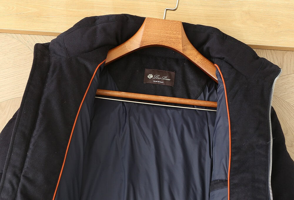 Loro Piana Oasi Cashmere Quilted Puffer Jacket – Black