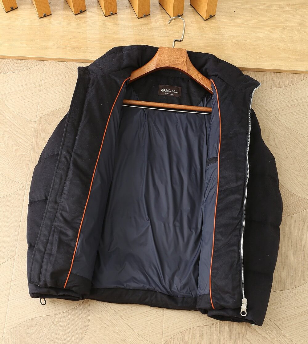 Loro Piana Oasi Cashmere Quilted Puffer Jacket – Black