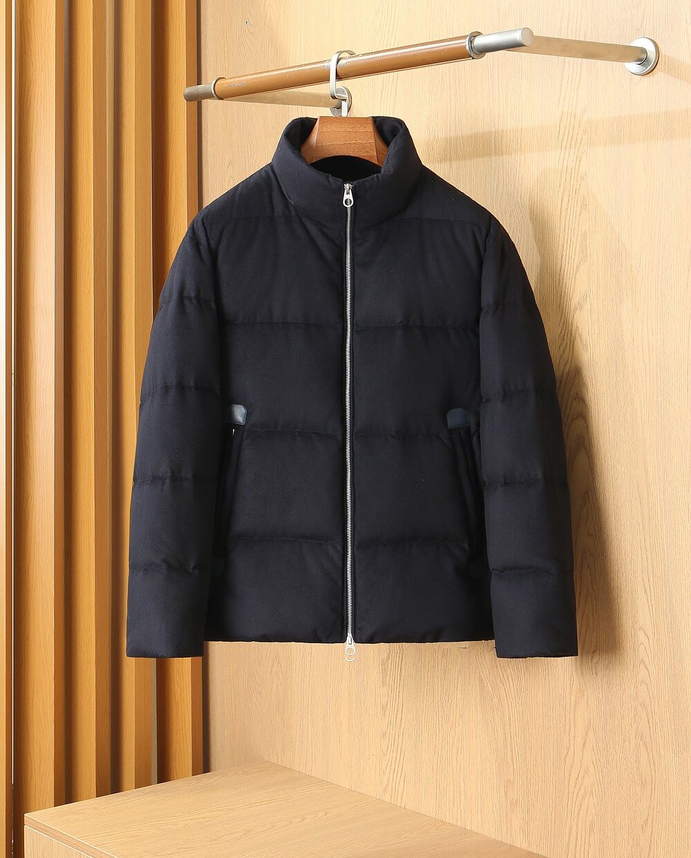 Loro Piana Oasi Cashmere Quilted Puffer Jacket – Black