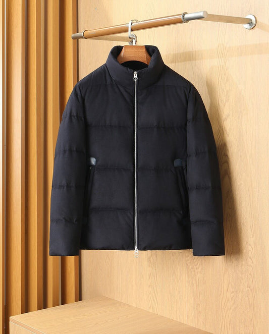 Loro Piana Oasi Cashmere Quilted Puffer Jacket – Black