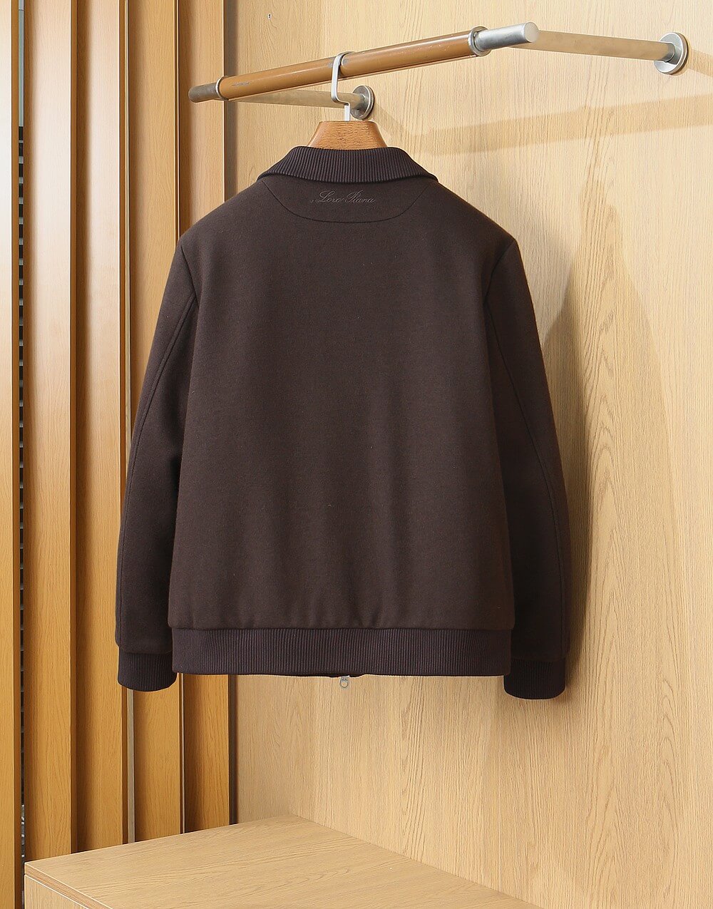 Loro Piana Brown Bomber Jacket