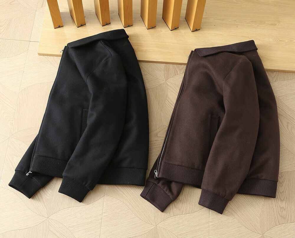 Loro Piana Brown Bomber Jacket