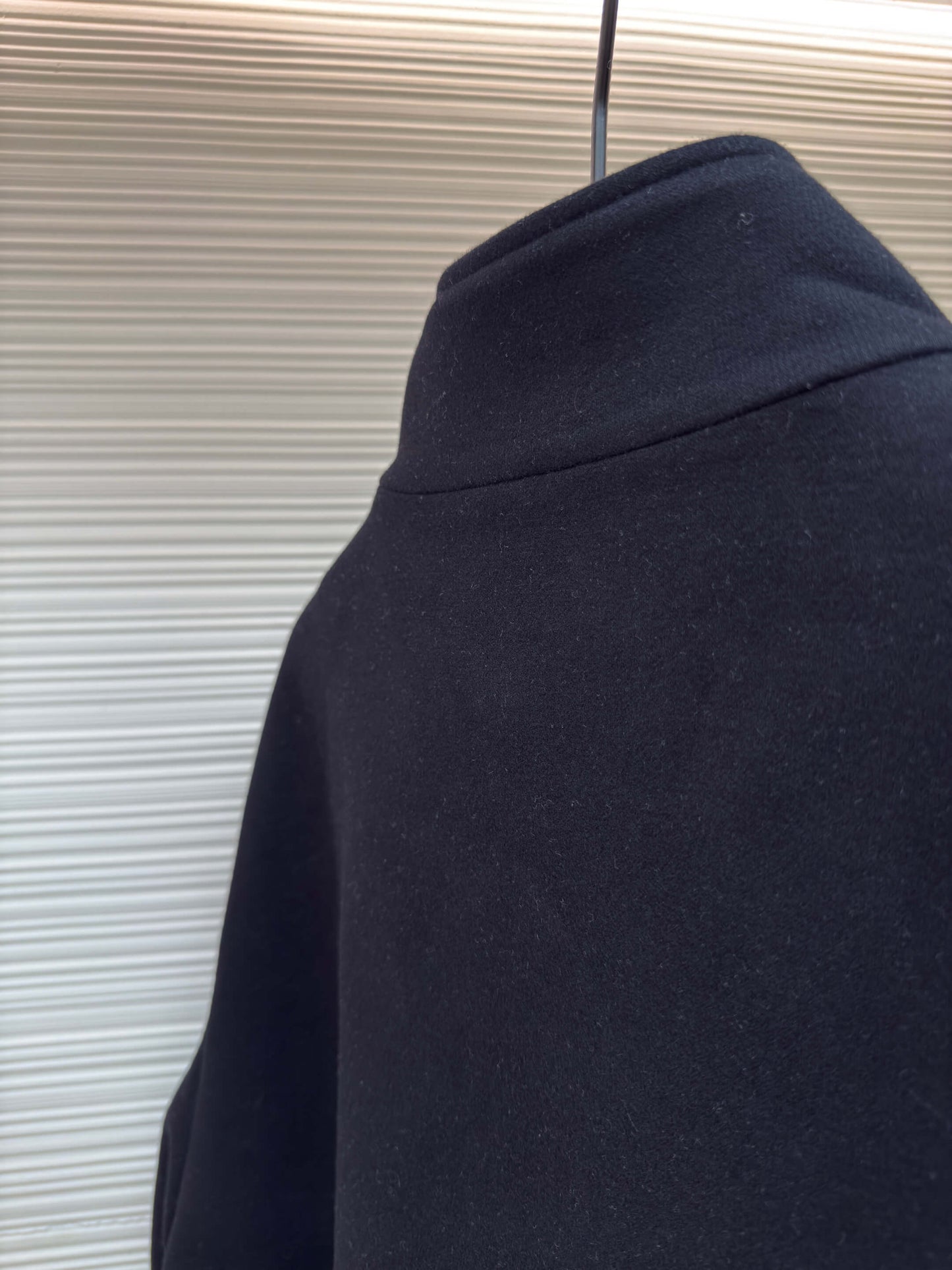 Loro Piana Minimalist Cashmere Jacket- Black