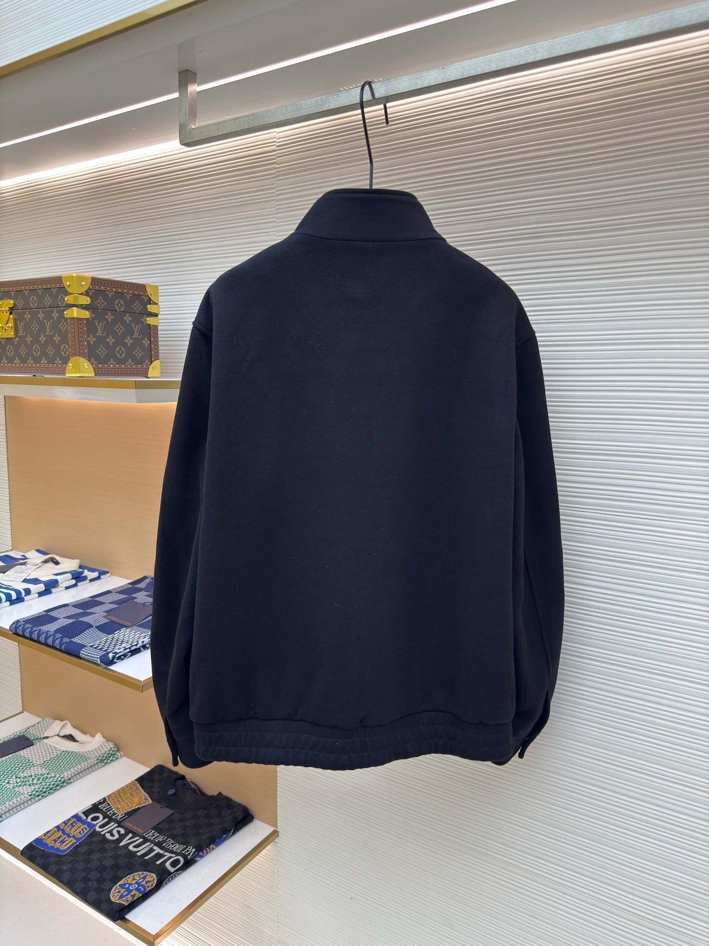 Loro Piana Minimalist Cashmere Jacket- Black