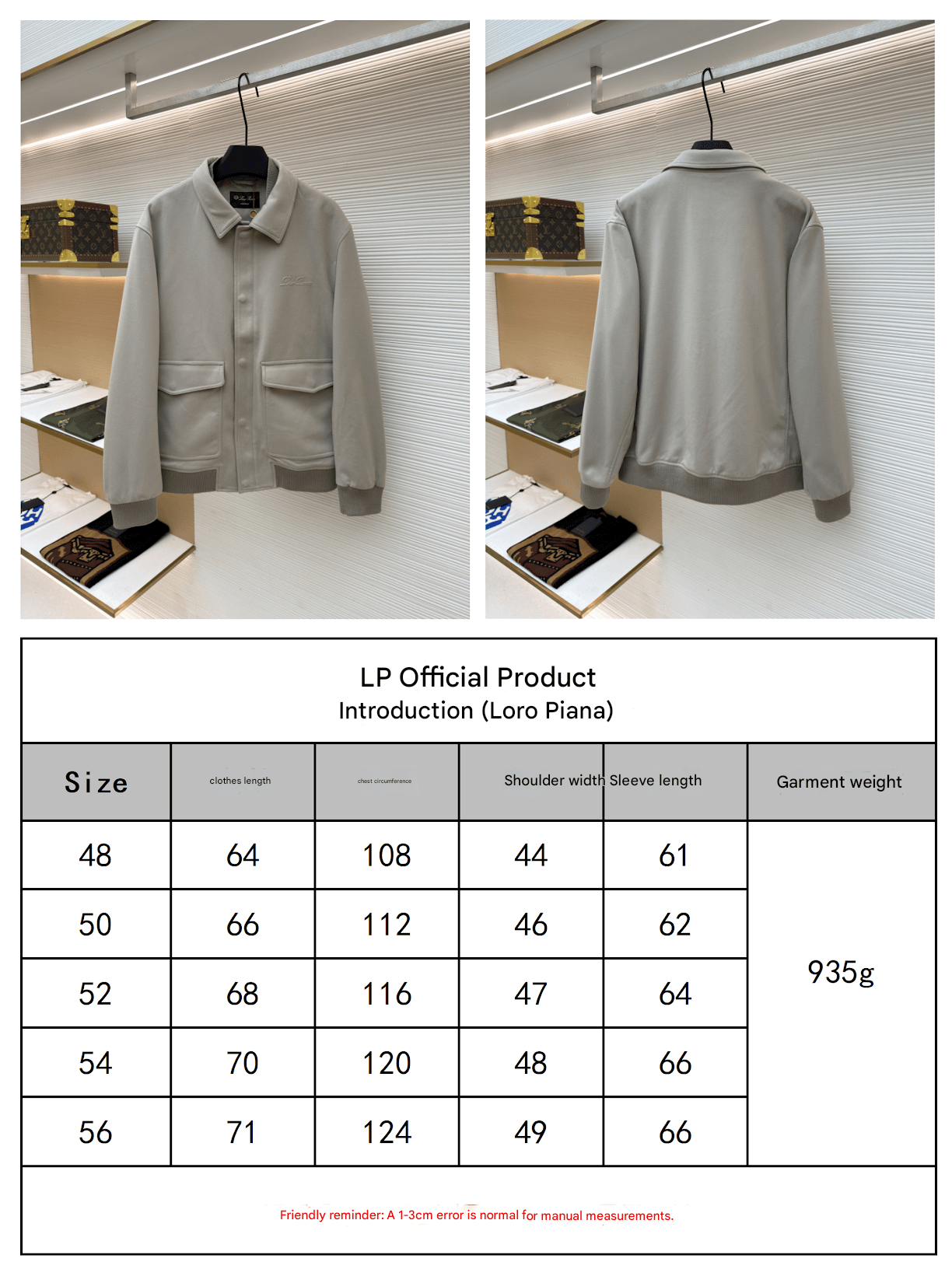 Chaqueta de cachemira con cuello alto y bolsillo de Loro Piana - Beige claro