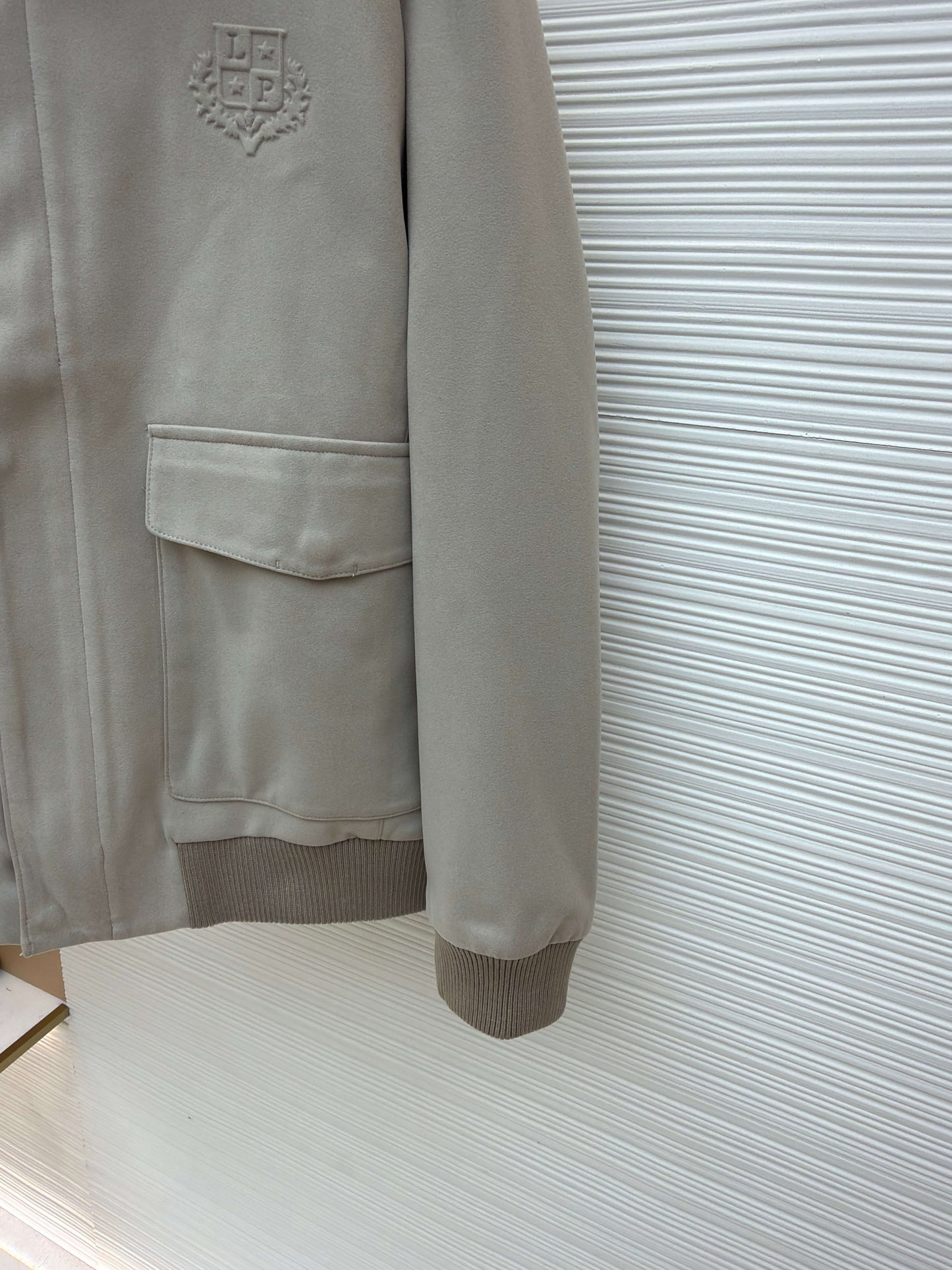 Loro Piana Veste en Cachemire à Col Montant-Beige