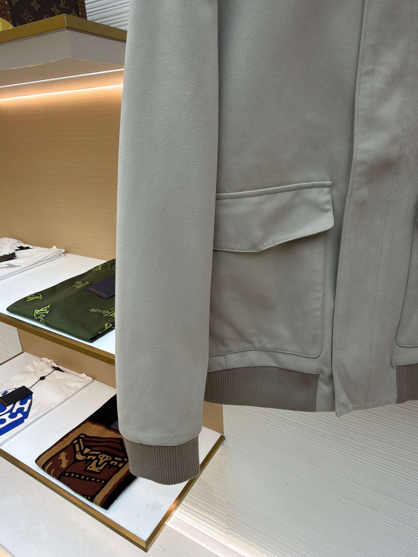 Loro Piana Veste en Cachemire à Col Montant-Beige