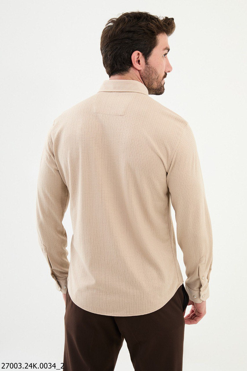 beige dress shirts for men EOUOSS Stretch Slim Fit Long Sleeve Mens Dress Shirts Casual Business Formal Solid Button Down Shirts X-Small : Clothing, Shoes & Jewelry Designed by Daniel Ellissa Burberry Radmar Short Sleeve Shirt