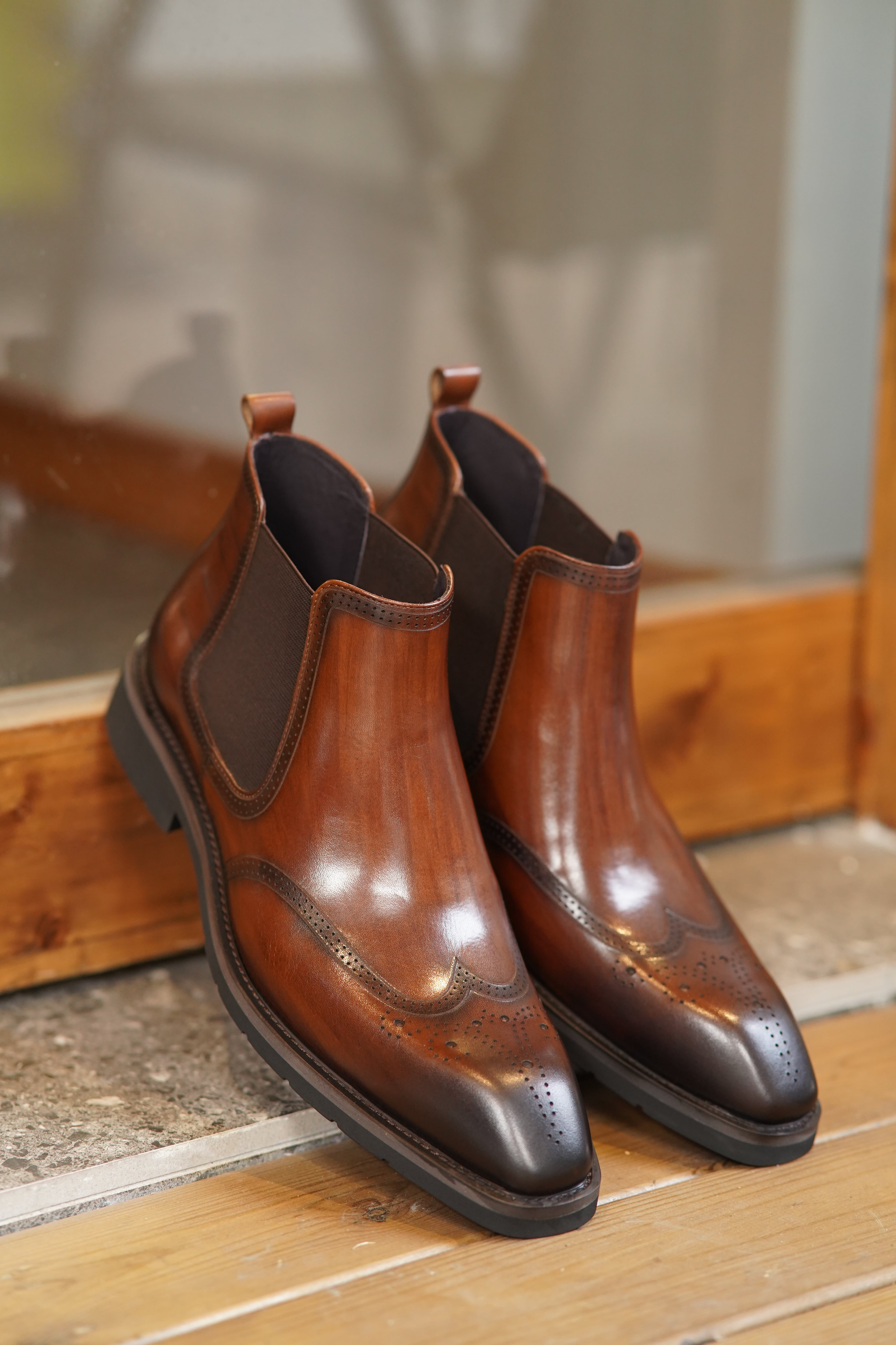 Camel Active Stivali Chelsea Uomo Modello Foresta - Classici, Eleganti, Vestibilità Comoda
