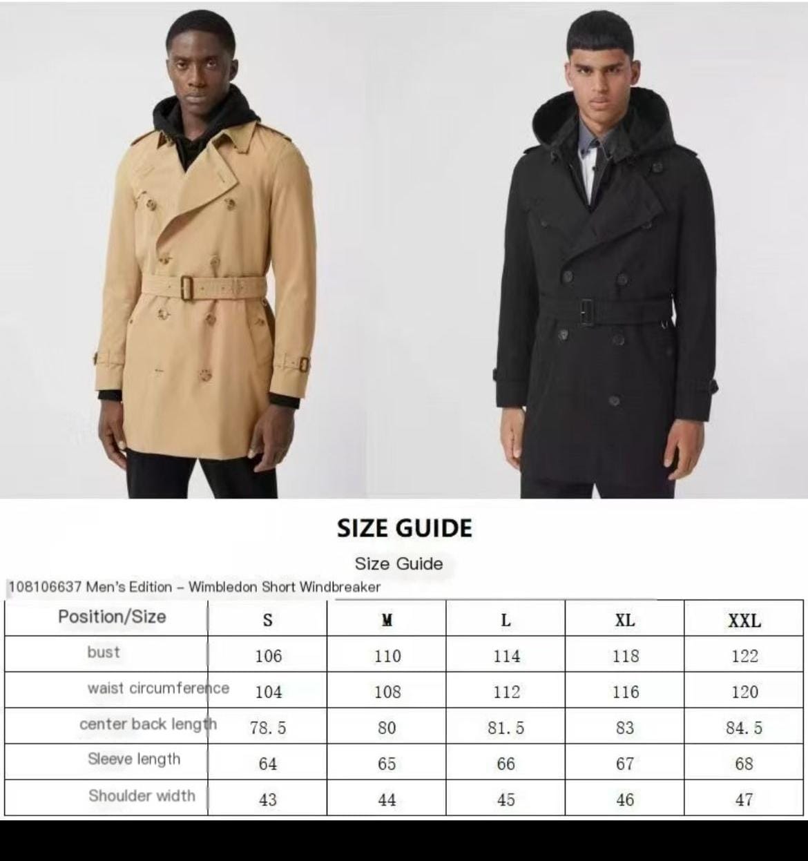 Men's Double-Breasted Black Trench Coat. – HolloMen