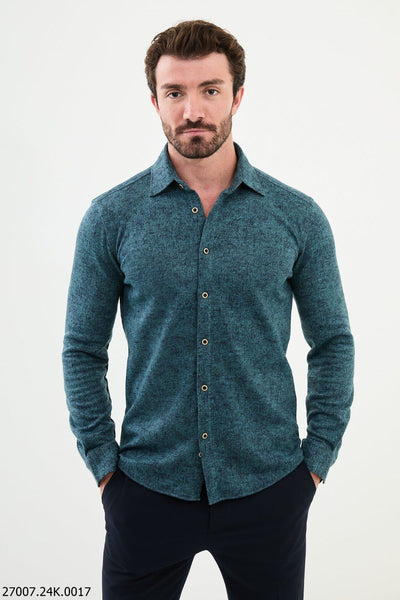 Sanremo Button-Up Shirt — Mint Green