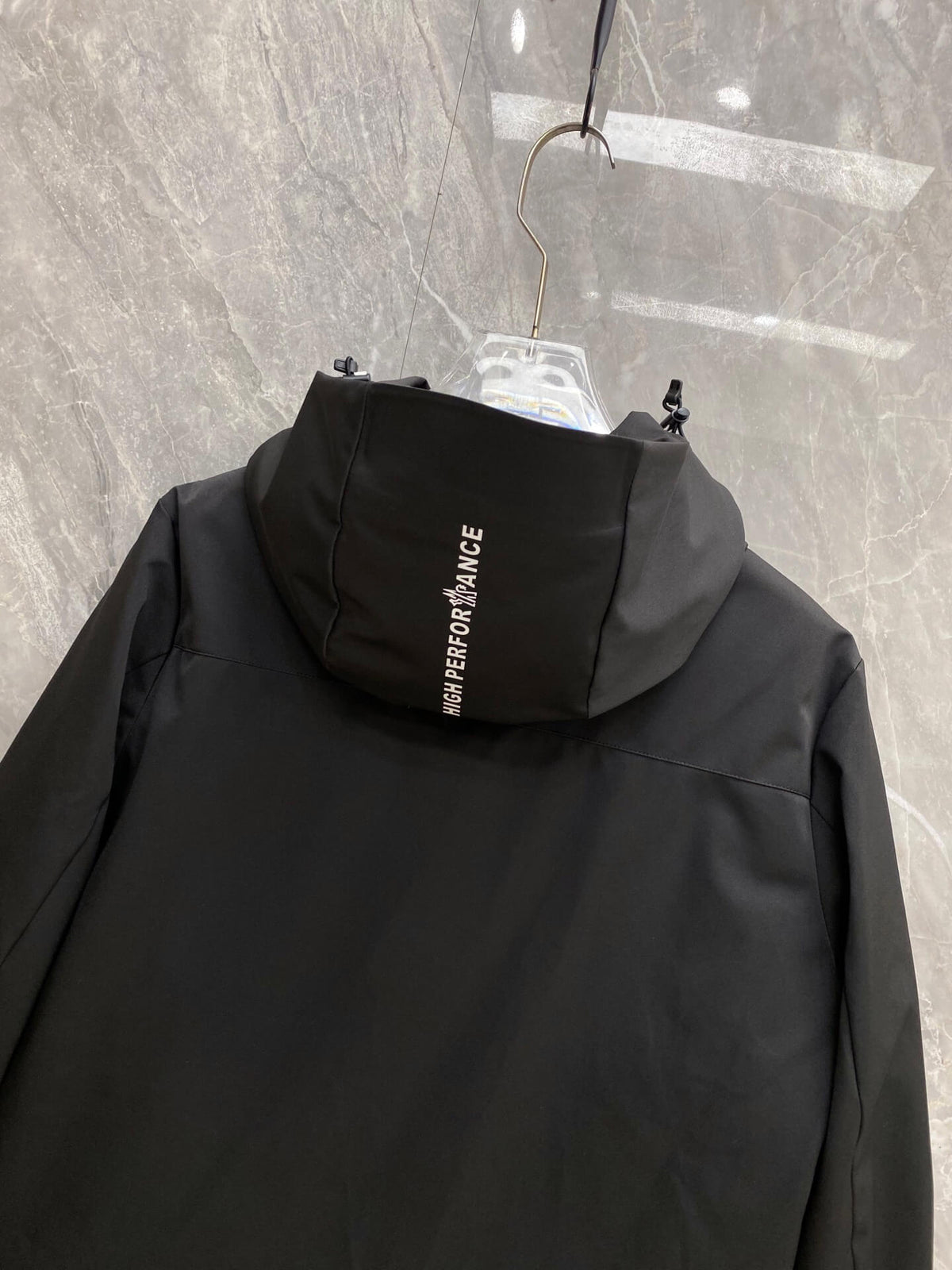 Moncler Grenoble Cormet Hooded Shell Jacket in Black