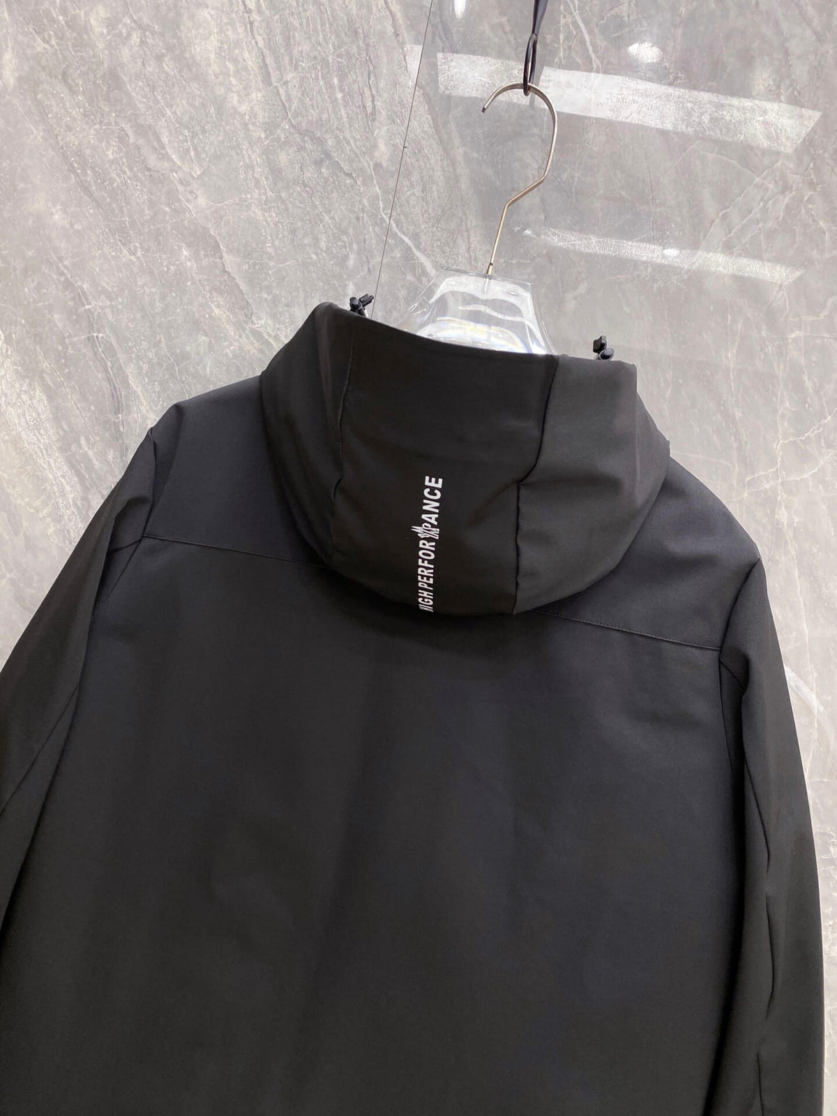 Moncler Grenoble Dynamics Hybrid Hooded Top in Black