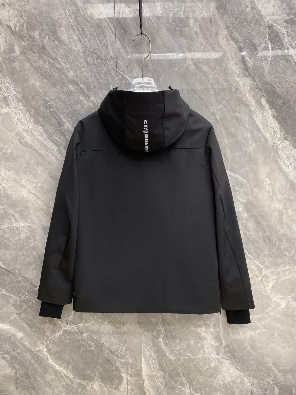 Moncler Grenoble Dynamics Hybrid Hooded Top in Black