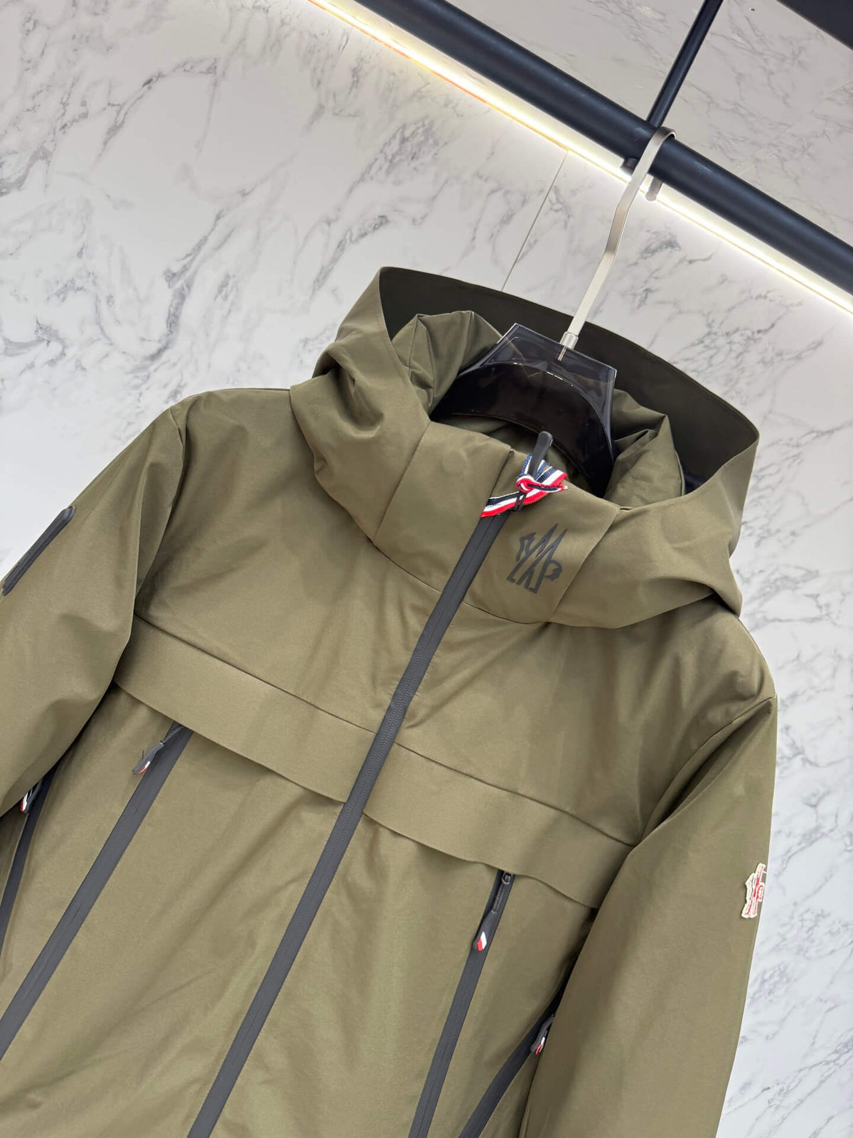 Moncler Grenoble Balmhorn Hooded GORE-TEX Insulated Ski Jacket – Olive Green