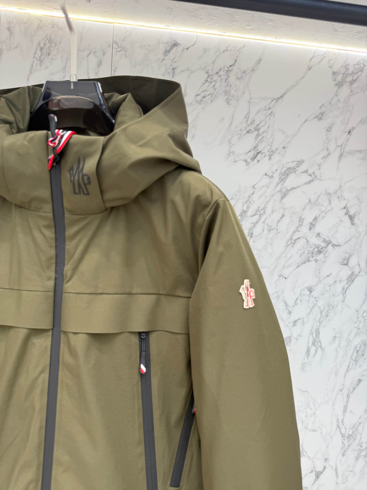 Moncler Grenoble Balmhorn Hooded GORE-TEX Insulated Ski Jacket – Olive Green
