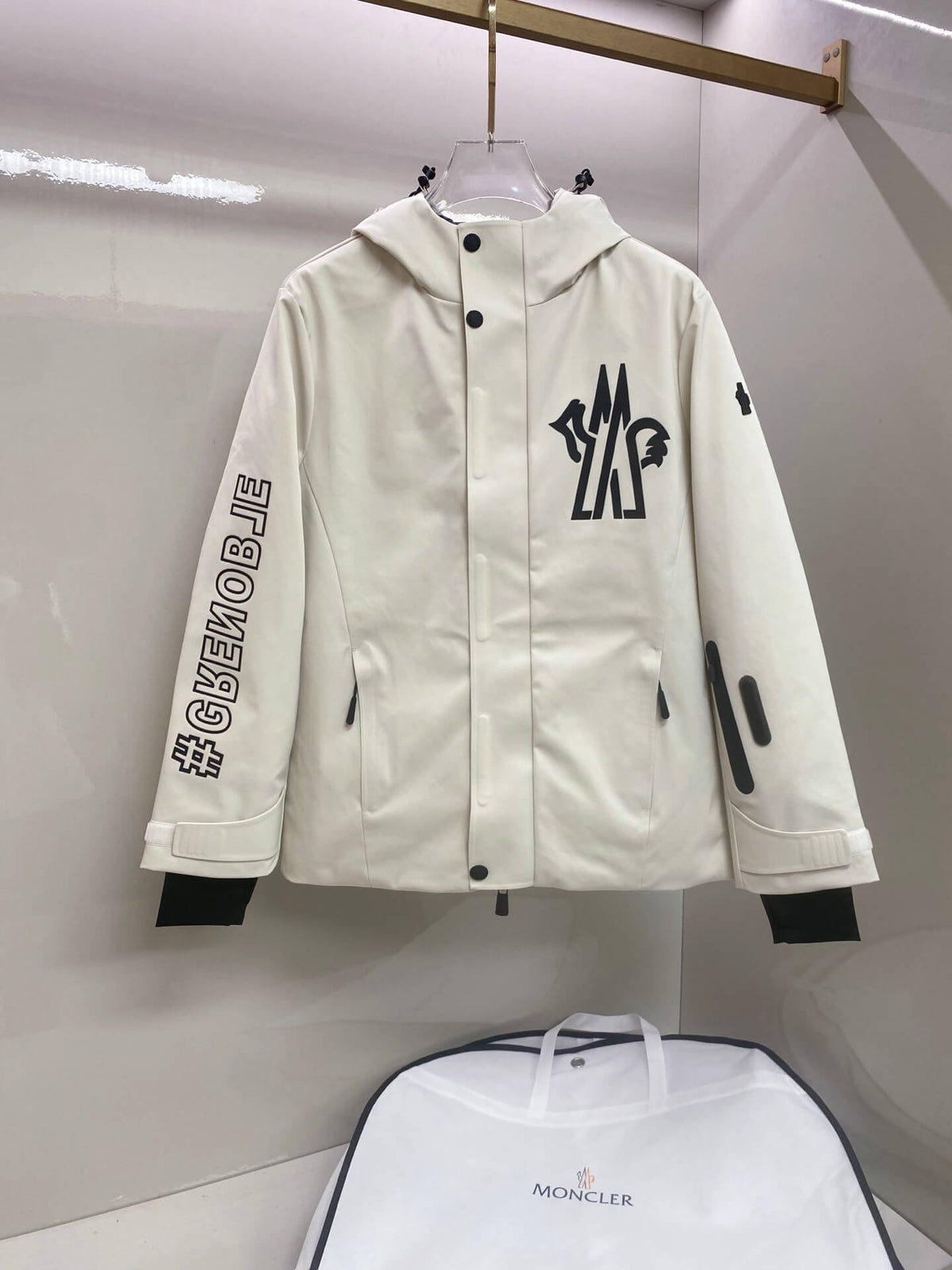 Moncler Off-white Grenoble Ski Jacket