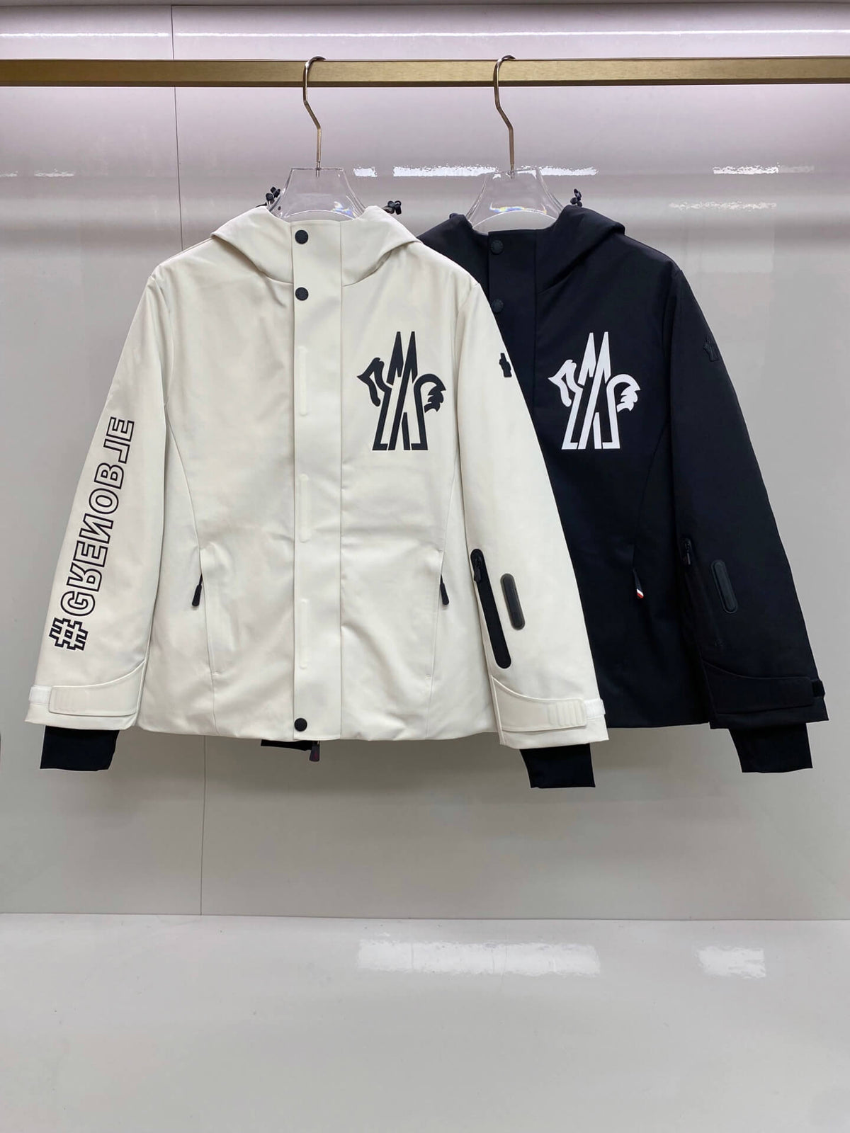 Moncler Off-white Grenoble Ski Jacket